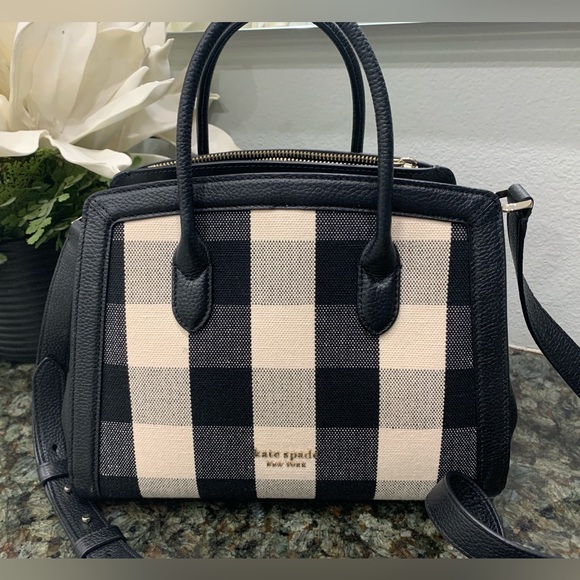 kate spade Handbags - Kate Spade♠️Knott Gingham♠️medium Satchel♥️